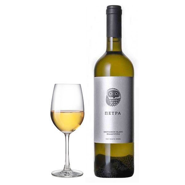 Ελληνικός Αμπελώνας Οίνωσις Πέτρα Λευκός 2013 Ποτήρι